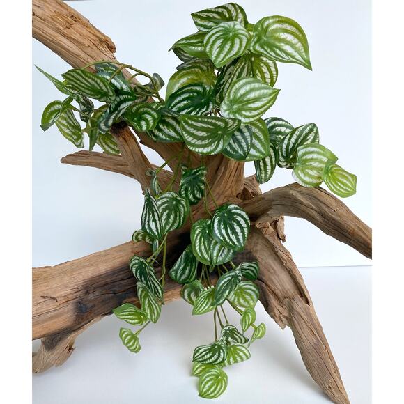 Faux Watermelon Hanging Bush 16" - High Quality Artificial Hanging Plant - Picture 2 of 4